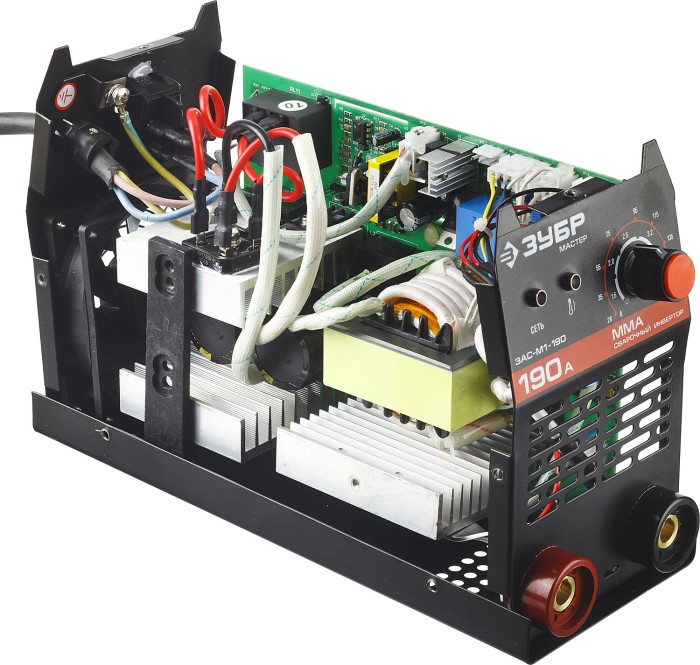 ЗУБР 20-190 А, ММА, IGBT, инвертор сварочный ЗАС-М1-190 Мастер