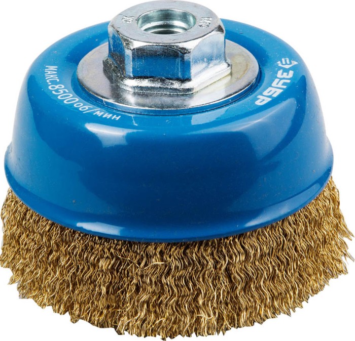 ЗУБР Ø 100 мм, проволока 0.3 мм, щетка чашечная для УШМ 3526-100_z01