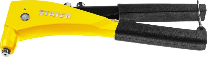 STAYER заклепки 2,4-4,8 мм - алюминий и сталь, литой корпус, заклепочник 3104_z01 Professional