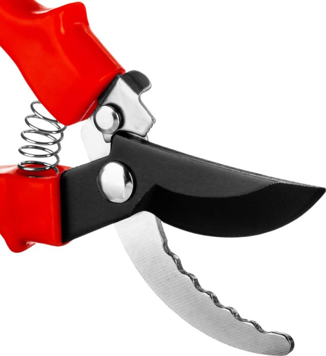 GRINDA 200 мм, с пластиковыми рукоятками, плоскостной секатор 40210_z02