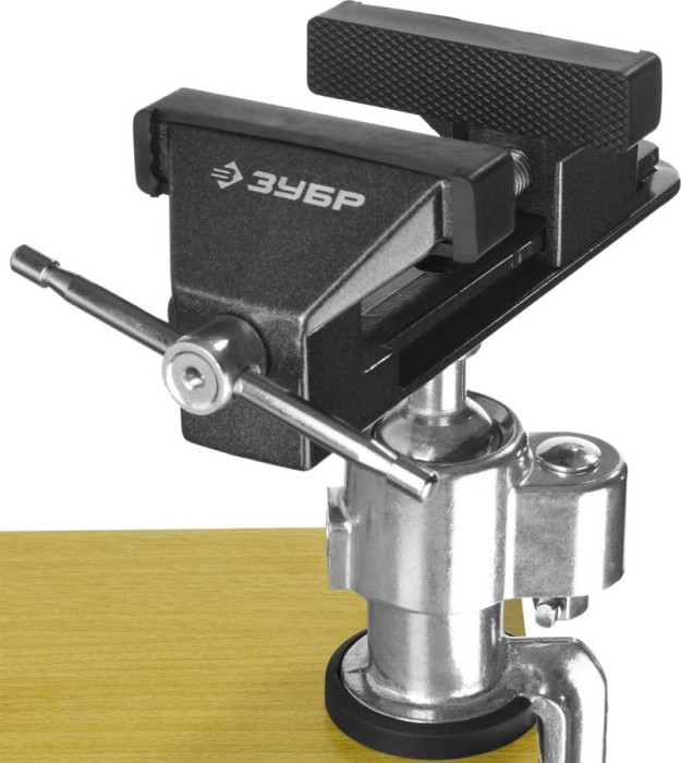 ЗУБР ЭКСПЕРТ, 75 мм, тиски шарнирно-поворотные, 32487-75