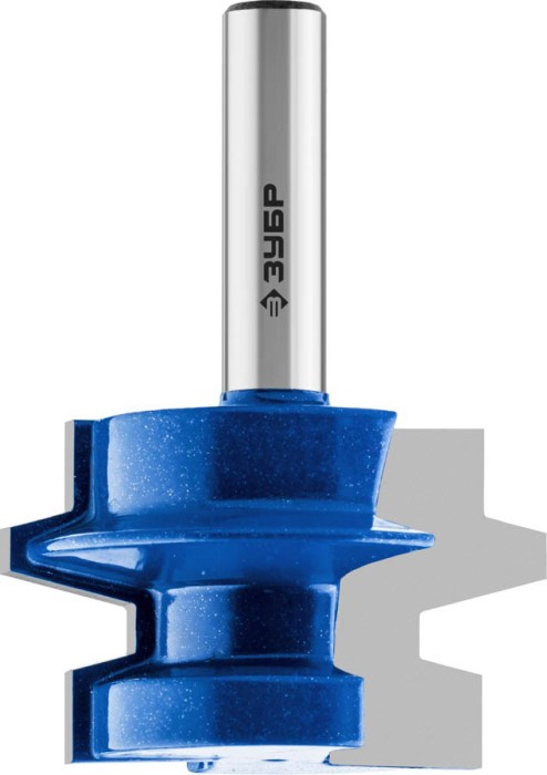 ЗУБР 41.3 x 25.4 мм, хвостовик 12 мм, фреза комбинированная универсальная 28729-41.3 Профессионал