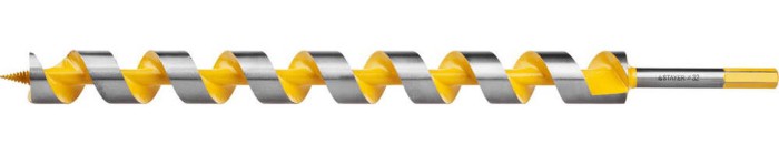 STAYER d=32 х 450 мм, HEX хвостовик, сверло по дереву, спираль Левиса &quot;Spiral&quot; 29475-450-32