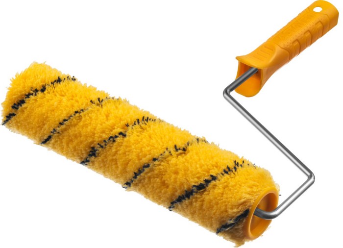 STAYER 240 мм, d=40 мм, ворс 12 мм, ручка d=6 мм, валик малярный 03184-24_z02