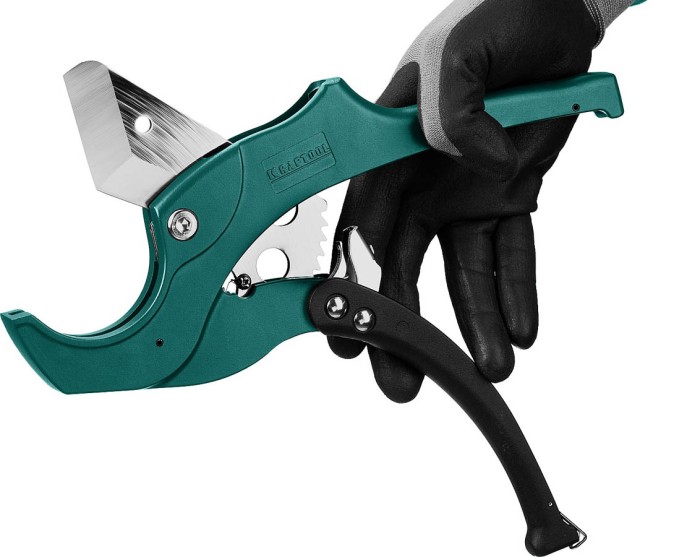 KRAFTOOL 63 мм, ножницы для резки металлопластиковых труб GX-700 23408-63