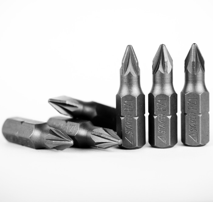 STAYER PZ1, 25 мм, 10 шт., Cr-V сталь, набор бит PROFI 26221-1-25-10