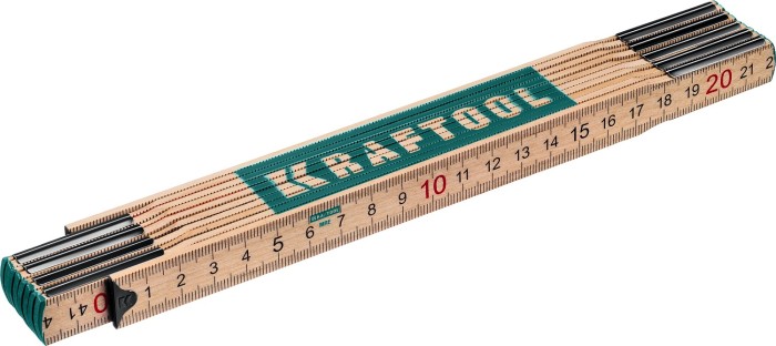 KRAFTOOL 2 м, рейка складная усиленная MRE 34728