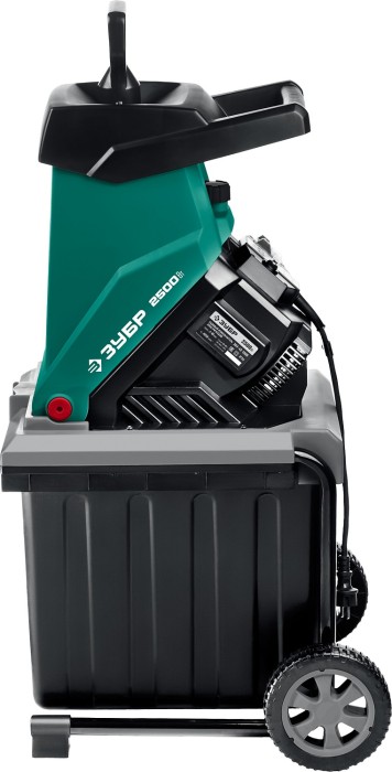 ЗУБР 2500 Вт, 4050 об/мин, измельчитель садовый электрический ЗИЭ-40-2500