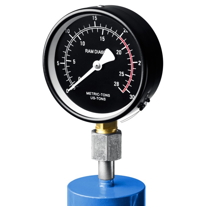 ЗУБР 20 т, с гидронасосом и манометром, пресс гидравлический ПГН-20 43072-20 Профессионал