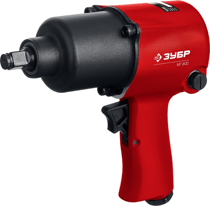 ЗУБР 1/2&quot;, 600 Нм ударный пневматический гайковерт МГ-600 64280