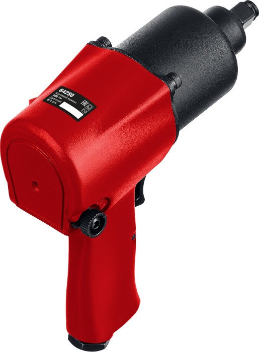 ЗУБР 1/2", 600 Нм ударный пневматический гайковерт МГ-600 64280