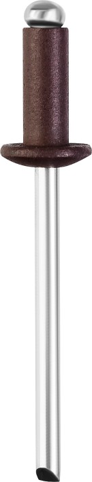 STAYER 3.2 х 8 мм, RAL 8017 шоколадно-коричневый, 50 шт., алюминиевые заклепки Color-FIX 3125-32-801