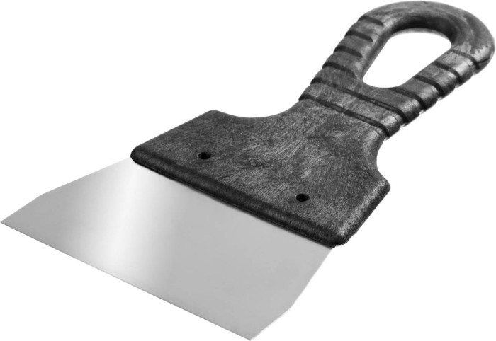 СИБИН 100 мм, нержавеющая полотно, пластмассовая рукоятка, шпатель 10079-100_z01