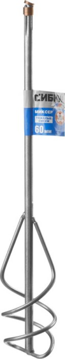 СИБИН 60х400 мм, SDS+, миксер для песчано-гравийных смесей 06049-06-40