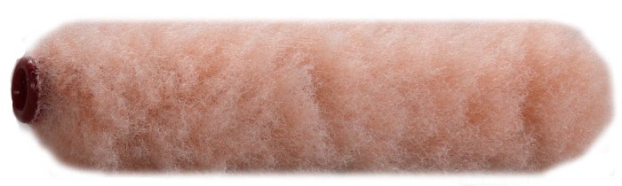 KRAFTOOL 150 мм, меховой, оранжевый, мини-ролик сменный 1-05005-15