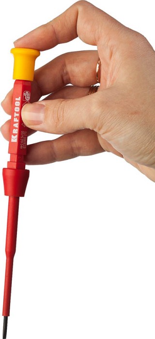 KRAFTOOL 18 шт., набор диэлектрических отверток с переставными стержнями Х-Drive Electro 220092-H18