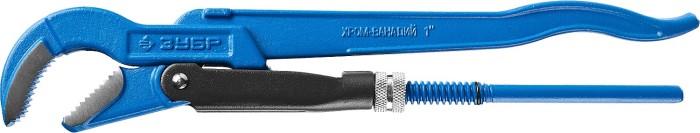 ЗУБР №1 1” Cr-V ключ трубный рычажный 27337-1_z01 Профессионал
