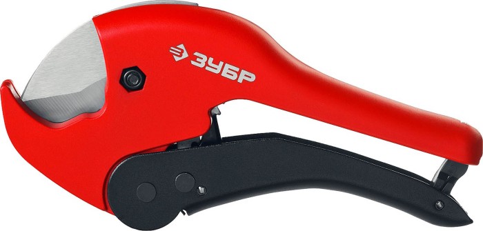 ЗУБР 42 мм, ножницы автоматические для пластиковых труб 23702-42