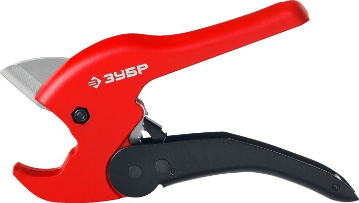 ЗУБР 42 мм, ножницы автоматические для пластиковых труб 23702-42