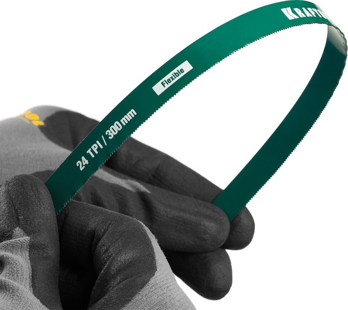 KRAFTOOL 24 TPI, 10 шт., 300 мм, полотно гибкое Max Flex с волнообразной разводкой 15941-24-S10 Expert