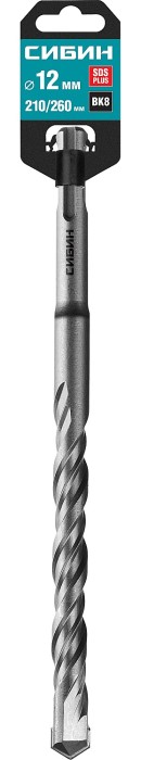 СИБИН 12 х 260 мм, бур SDS-plus 29312-260-12