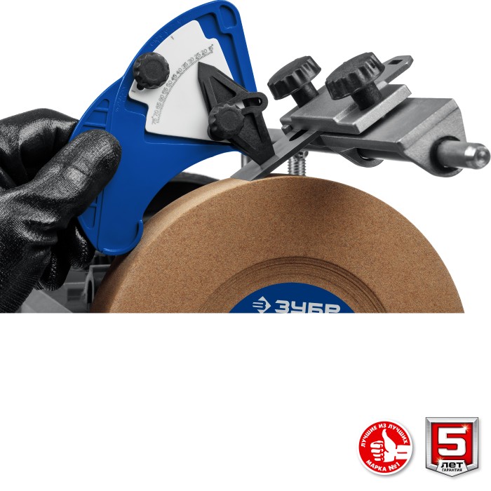 ЗУБР 160 Вт, 250 мм, шлифовально-полировальный станок ППС-250 Профессионал