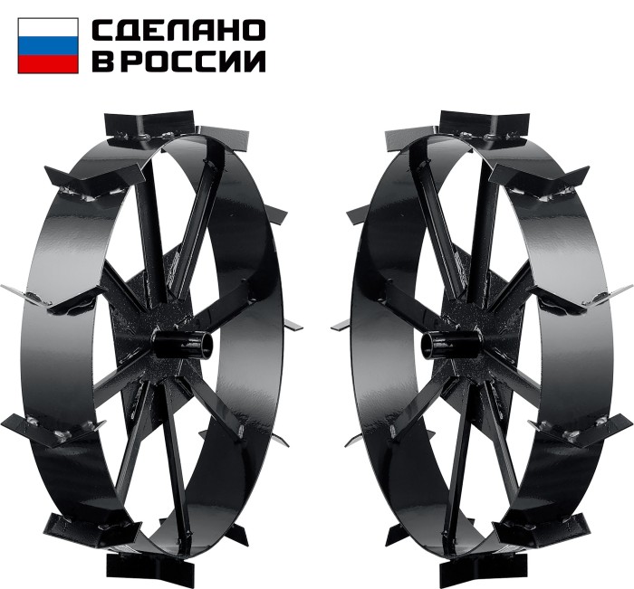 ЗУБР  ГР-8, 600х130 мм, 2 шт., грунтозацепы для мотоблоков (707105-8)