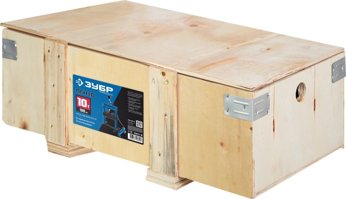 ЗУБР 10 т, с гидронасосом и манометром, пресс гидравлический ПГН-10 43072-10 Профессионал