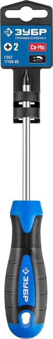 ЗУБР PZ2х100 мм, отвертка слесарная 25233-2 Профессионал