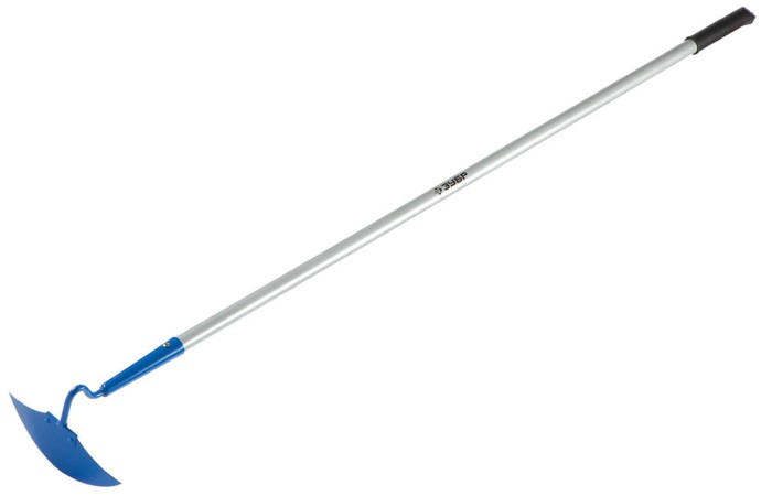 ЗУБР 225x80x1465 мм, материал лезвия углеродистая сталь, алюминиевый черенок, мотыга 39596