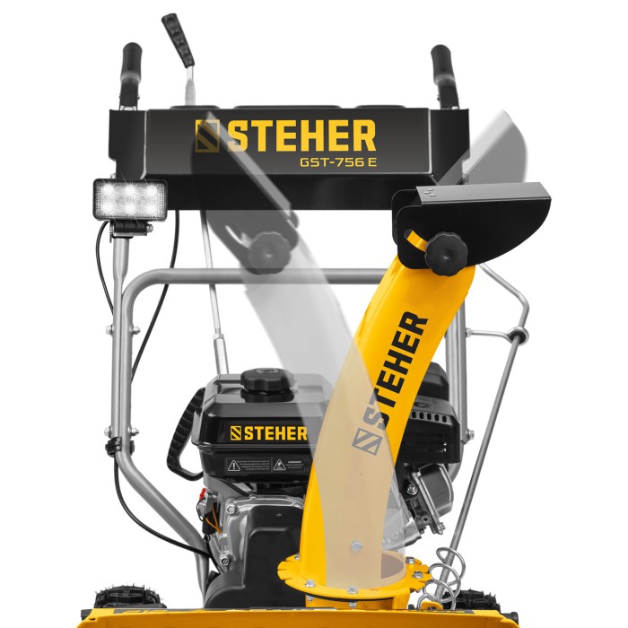 STEHER  56 см, бензиновый снегоуборщик, EXTREM (GST-756E)