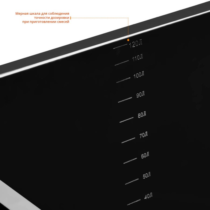 STAYER 120 л, 30х60х85, пластмассовый, трапециевидный, таз строительный 06099-120
