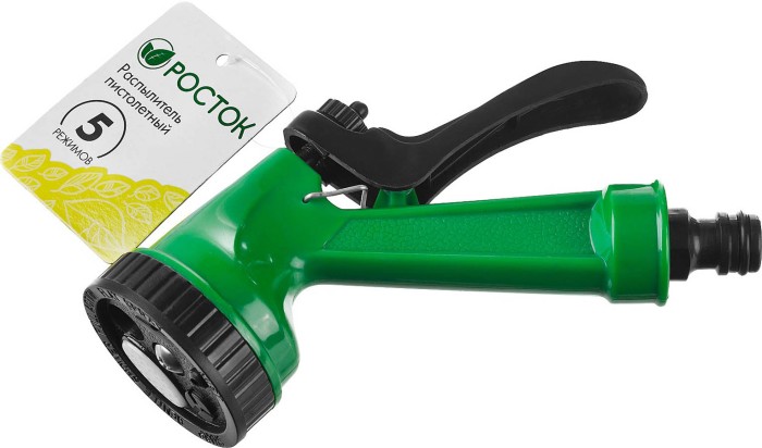 РОСТОК 5 режимов, курок сзади, пистолет поливочный ПР-5 427367