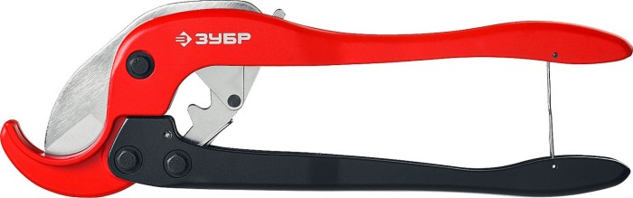 ЗУБР 63 мм, ножницы двуручные для пластиковых труб 23703-63