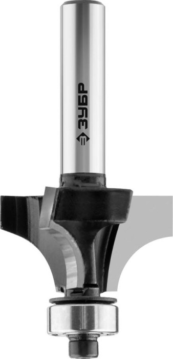 ЗУБР 31.8 x 17 мм, радиус 9.5 мм, фреза кромочная калевочная №1 28784-31.8 Профессионал