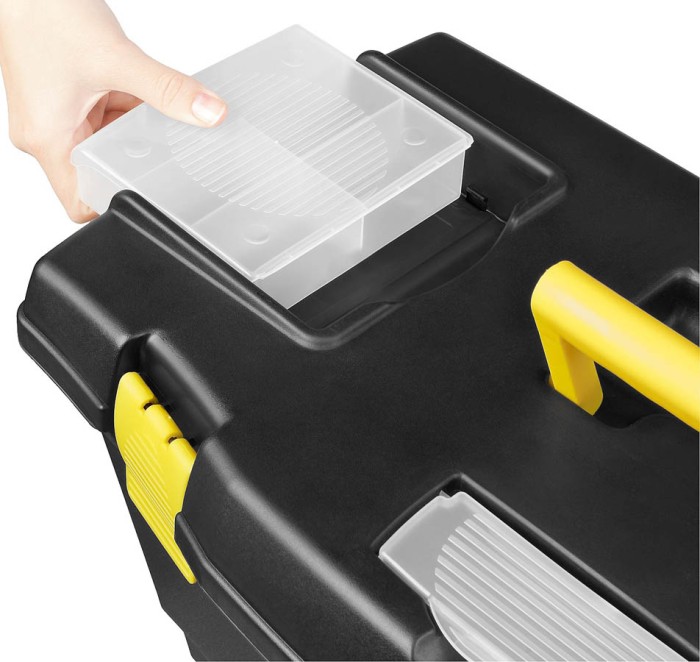 STAYER 610 х 320 х 300 мм (24"), пластиковый, ящик для инструментов VEGA-21 38105-21_z03