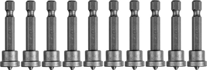 ЗУБР PH2, 50 мм, 10 шт., бита с ограничителем МАСТЕР 26002-2-50-10