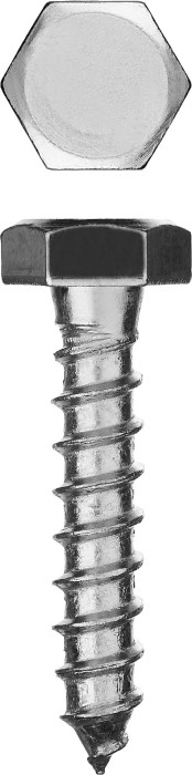 ЗУБР 30 х 6.0 мм, 120 шт., ШДШ шурупы с шестигранной головкой (DIN 571) 4-300451-06-030 Мастер