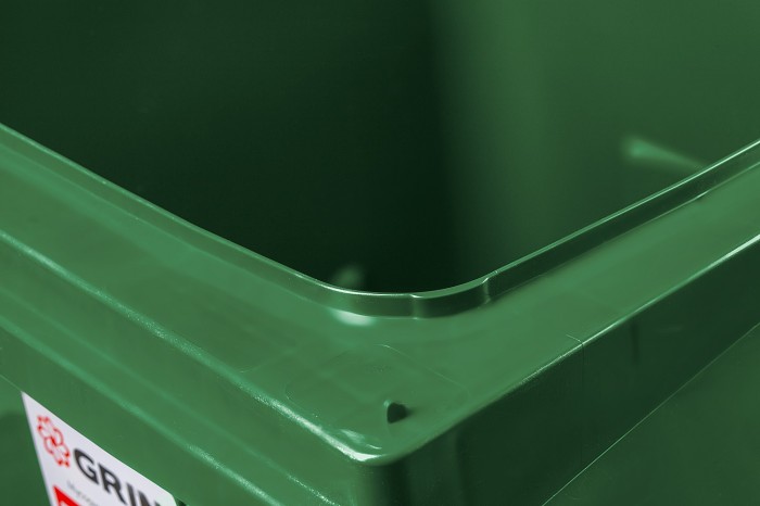 GRINDA 240 л, мусорный контейнер с колёсами МК-240 3840-24