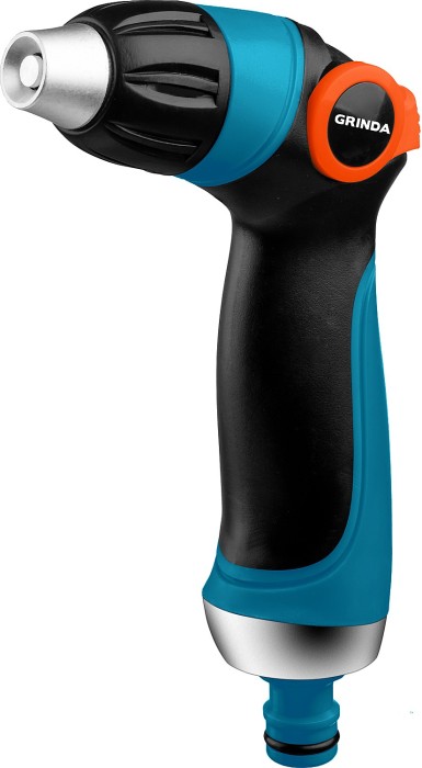 GRINDA двухкомпонентный, плавная регулировка напора, пистолет поливочный S-R 429101 PROLine
