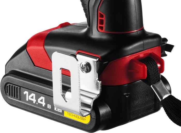 ЗУБР Li-Ion, 14.4 В, 2 АКБ, дрель-шуруповерт "СУПЕРКОМПАКТ М2", ДА-14.4-2-Ли КНМ2 Мастер