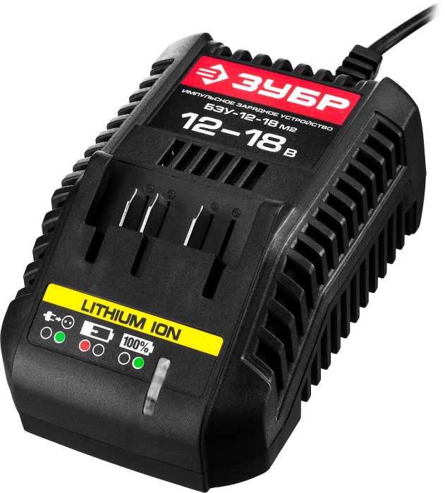 ЗУБР Li-Ion, 14.4 В, 2 АКБ, дрель-шуруповерт "СУПЕРКОМПАКТ М2", ДА-14.4-2-Ли КНМ2 Мастер