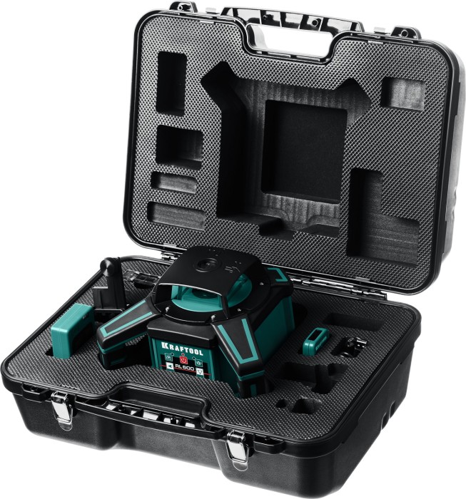 KRAFTOOL ротационный лазерный нивелир в кейсе RL600 34600_z01 Professional