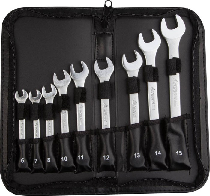 STAYER 9 шт, 6 - 15 мм, набор комбинированных гаечных ключей 2-271252-H9