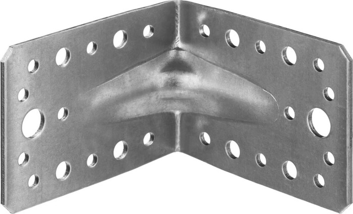 ЗУБР 65х90х90 мм, уголок крепежный усиленный 31011-90