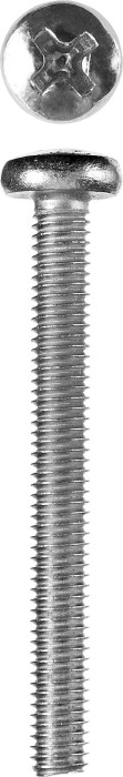 ЗУБР М6 х 55 мм, оцинкованный, винт DIN 7985 303150-06-055