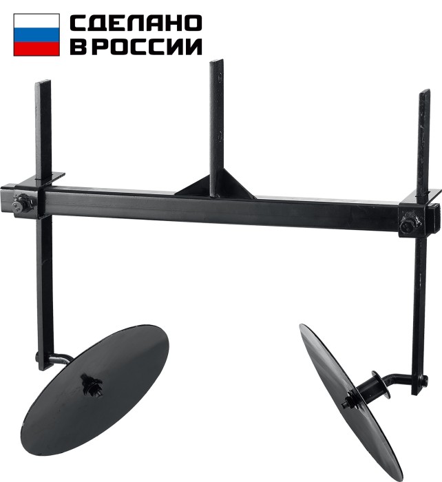 ЗУБР  ОК-3, без сцепки, окучник дисковый раздвижной для мотоблоков (707101-3)