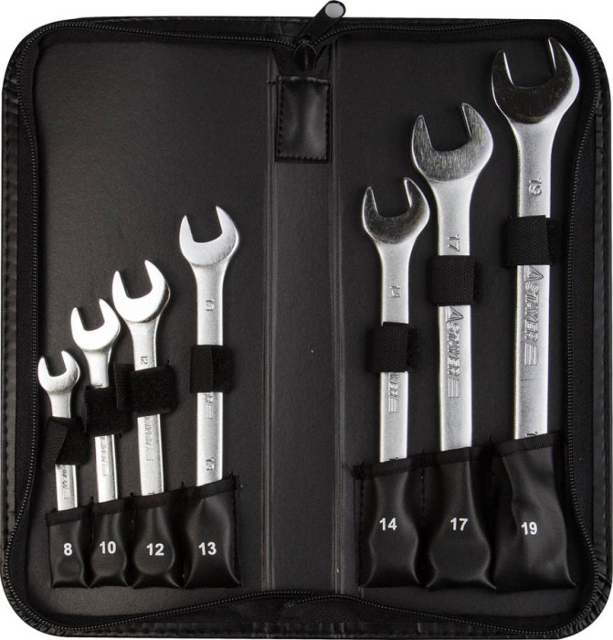 STAYER 8 шт, 8 - 19 мм, набор комбинированных гаечных ключей 2-271251-H7